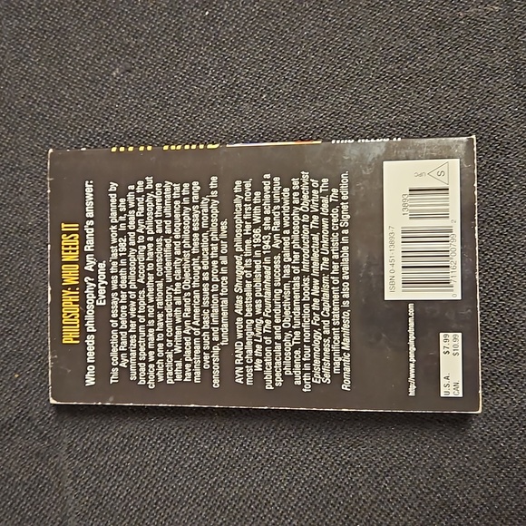 AYN RAND 'Philosophy:Who needs it' and 'The Virtue of Selfishness' NEW unbroken - Picture 5 of 10